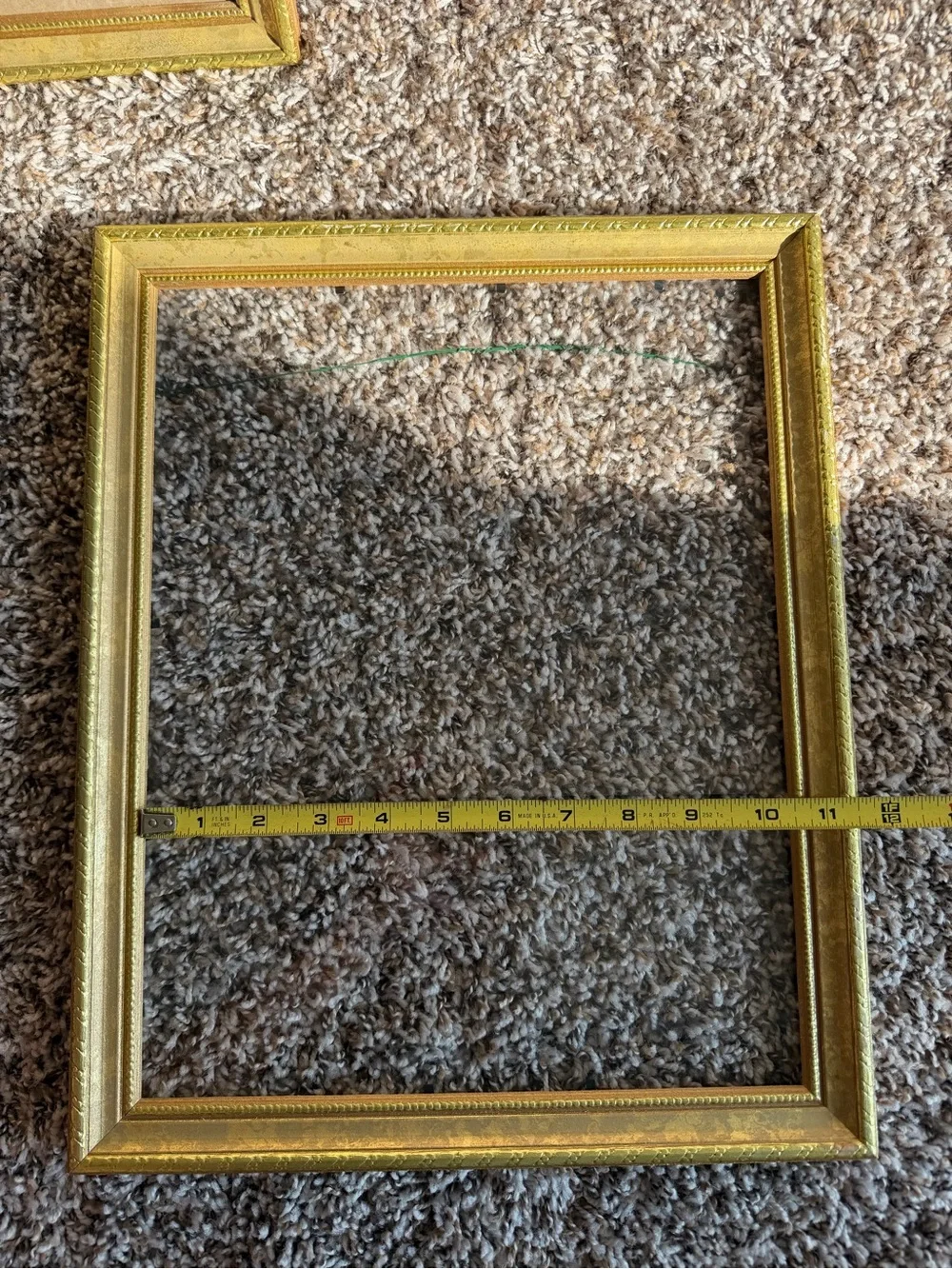 Vintage Gold Ornate 11x14 Picture Frames Set of Two